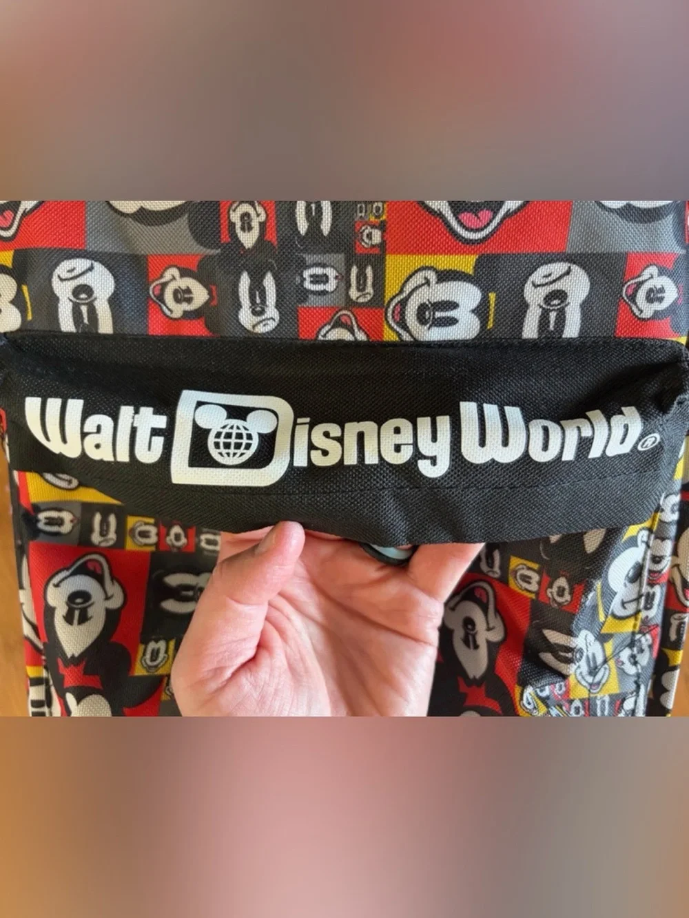 NWT•Authentic Walt Disney World Park Mickey Mouse Backpack
